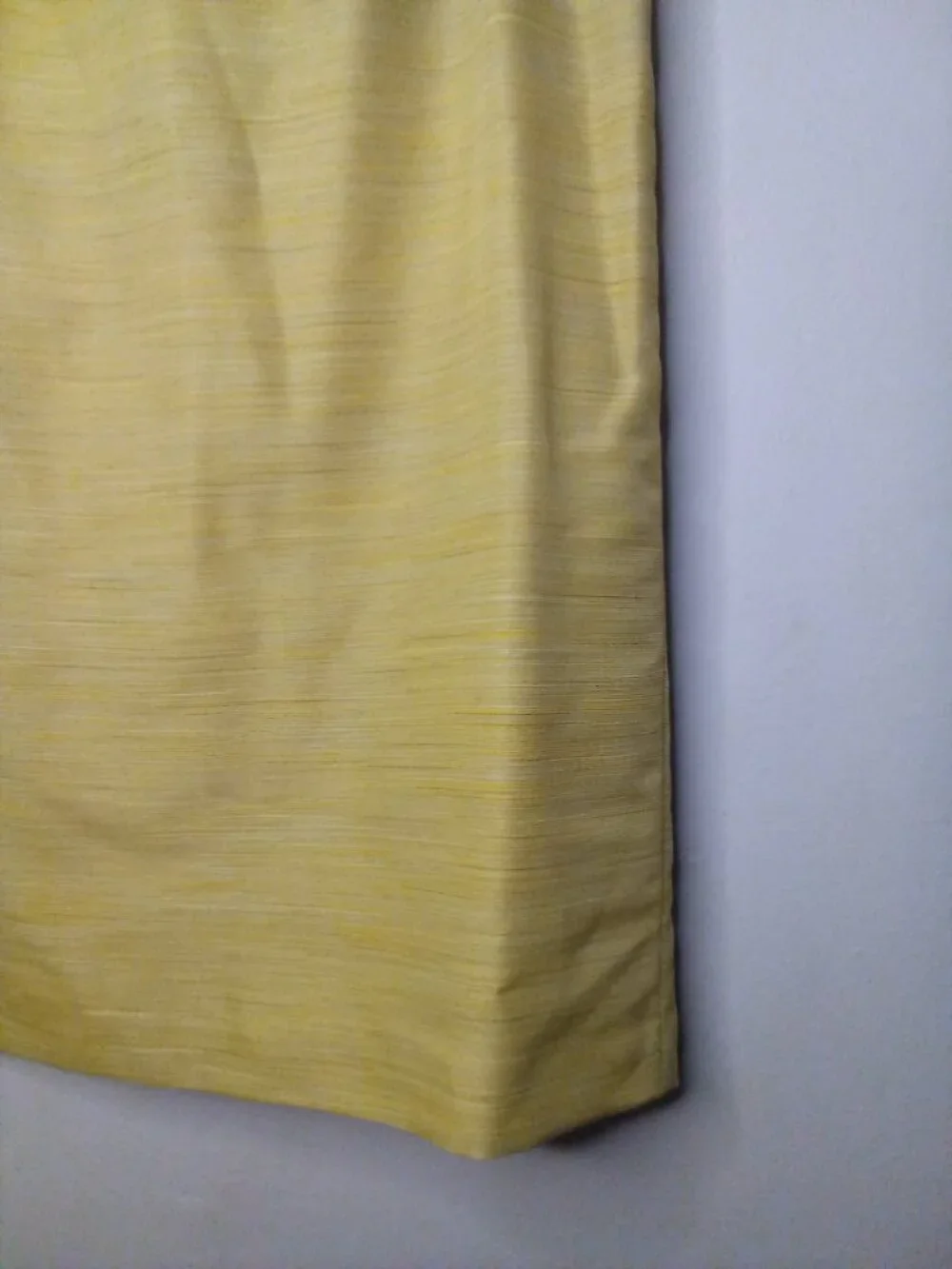 Kasper Skirt Women 8 Straight Classic Career Yellow